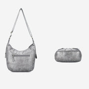 Multi-pocket Vintage Women Small Tote Shoulder Bag Crossbody Bag