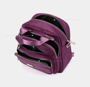 Multi-Pocket Waterproof Crossbody Bag Backpack