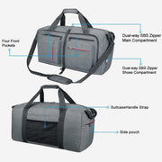 Duffel Bag For Travel Foldable Large Capacity Portable Fitness Bag