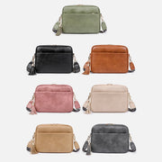 Crossbody Bag for Women Retro Tassel PU Leather Bag