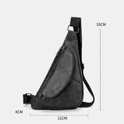 Large Capacity Lightweight Anti-theft Durable Business Sling Bag