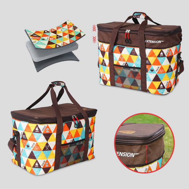 Cooler Bag For Outdoor Camping Adjustable Height Travel Bag