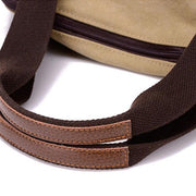 Color Block Stripe Vintage Shoulder Bag