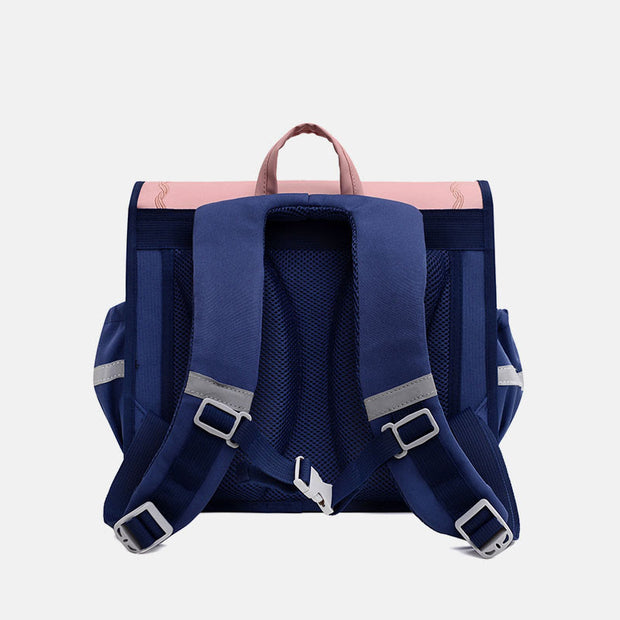 Backpack For Children Horizontal Waterproof Load Relief Primary School Bag
