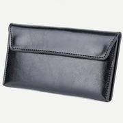 Wallet for Women Slim Multi-Function Minimalist Genuine Leather Handbag Purse
