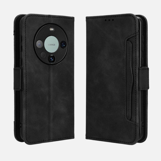 Huawei Mate 60 Clamshell Multi-Card Slot Leather Phone Case