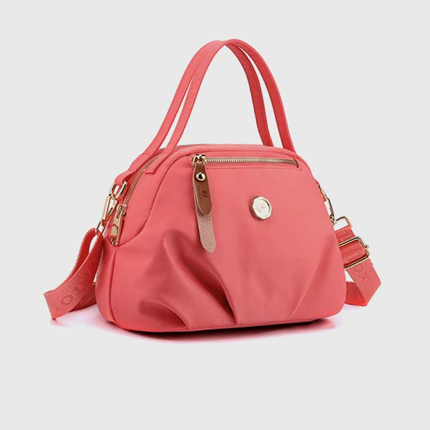 Small Nylon Crossbody Bag Lightweight Waterproof Shoulder Handbag for Women Girls