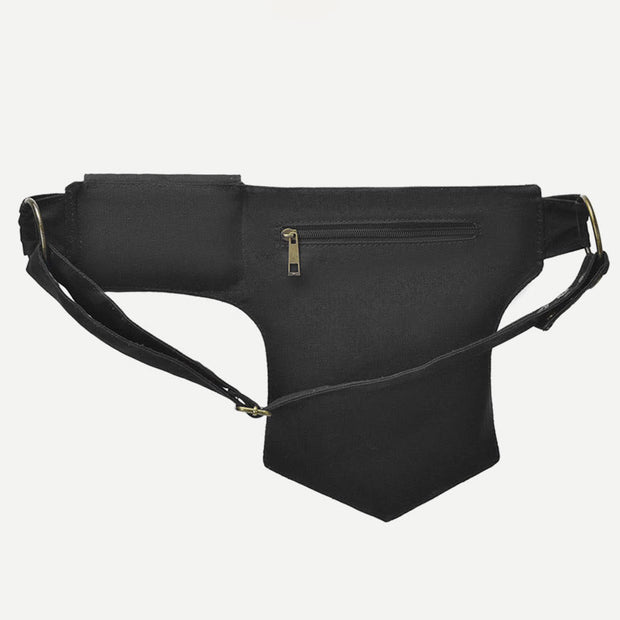 Waist Bag For Women Retro Crossbody Multifunctional Casual Belt Bag