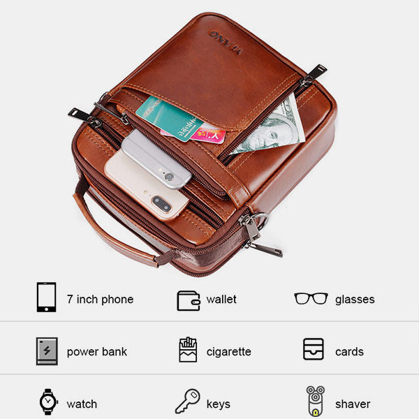 Retro Multi-function Messenger Bag Handbag
