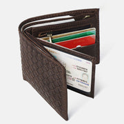 RFID Leather Wallets for Men Slim Bifold Pocket Wallet with Multi-Slots