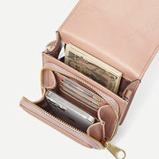 PU Crossbody Cell Phone Bag for Women Shoulder Bag Wallet Purse