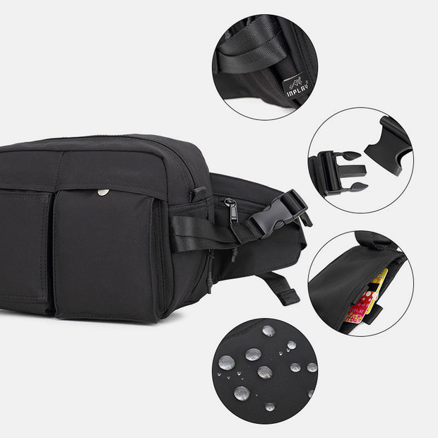 Large Capacity Waist Bag Crossbody Bag for Hiking Climbing
