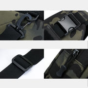 Tactical Military Lightweight Sling Bag Multi-Pocket Crossbody Pack with USB Charging Port
