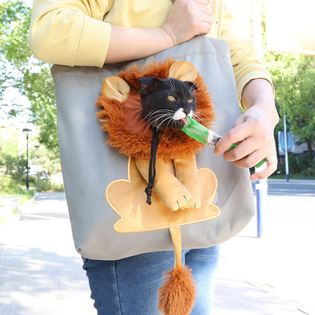 Pet Carrier For Small Animal Travel Canvas Shoulder Carrying Bag