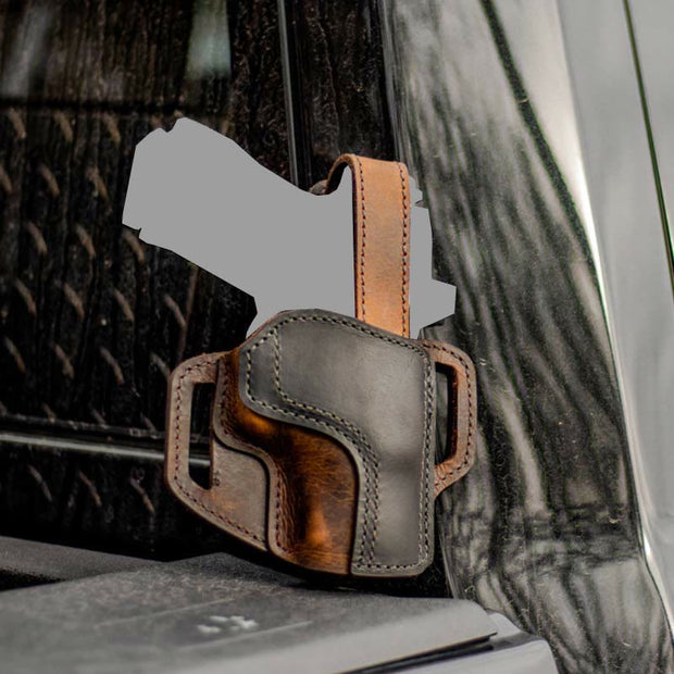 Portable Guardian Holster Leather Quick Inside The Waistband Holster