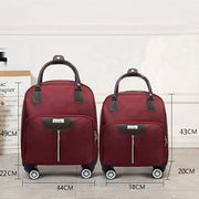 Pull Rod Travel Suitcase Unisex Large Waterproof Duffel Bag
