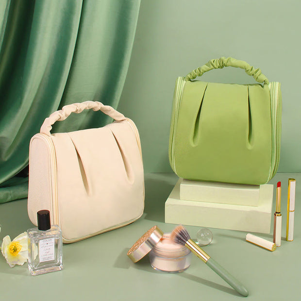 Portable Makeup Handbag For Women Large Travel Storage Bag
