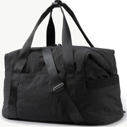 Plain Color Fitness Bag Women Men Crossbody Nylon Duffel Bag