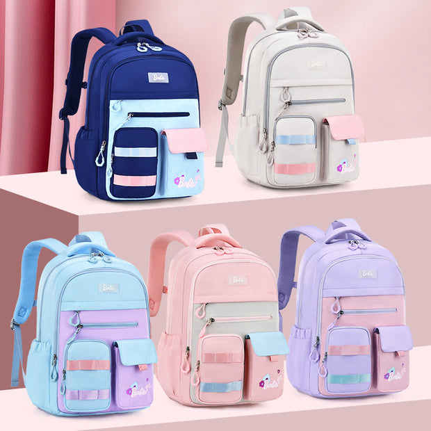 Kids Backpack Multi-Pocket Girls Elementary Middle School Bookbags Women Casual Daypack