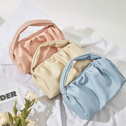 Women Soft Top Handle Bag Pouch Dumpling Cloud Handbag Hobo Bag Clutch