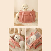 Pet Carrier For Going Out Large Capacity Portable Small Pet Travel Bag