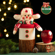 Christmas Eve Apple Gift Box Candy Jar Storage Bag