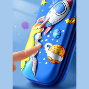Pencil Case For Kids Astronaut Pattern Cute School Case