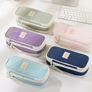 Pencil Case For Study Color Matching Large Capacity Pencil Bag