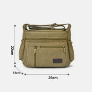 Large Capacity Wear-Resistant Multifunctional Crossbody Bag