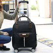 Pull Rod Travel Suitcase Unisex Large Waterproof Duffel Bag