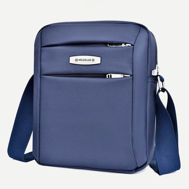 Messenger Bag for Men Minimalist Lightweight Casual Travel Crossbody Backpack