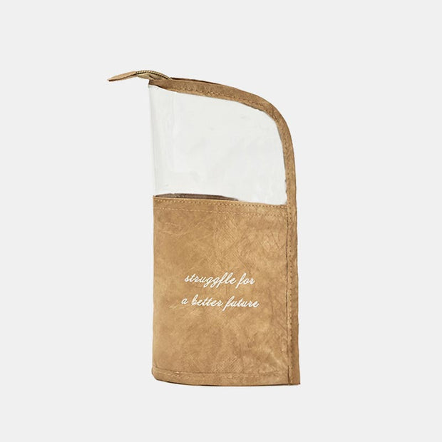 Transparent Makeup Bag For Women Travel Minimalist Portable Storage Bag