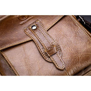 Bull Captain Genuine Leather Crossbody Bag