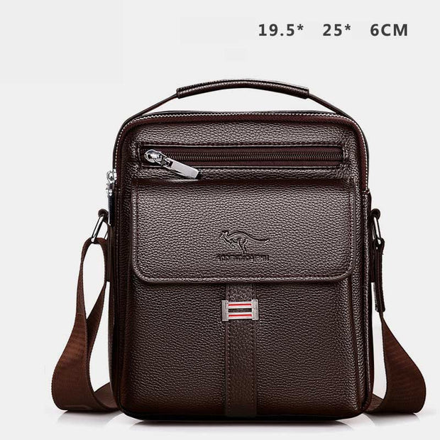 Messenger Bag for Men Lightweight Waterproof Travel Rivet Crossbody Bag