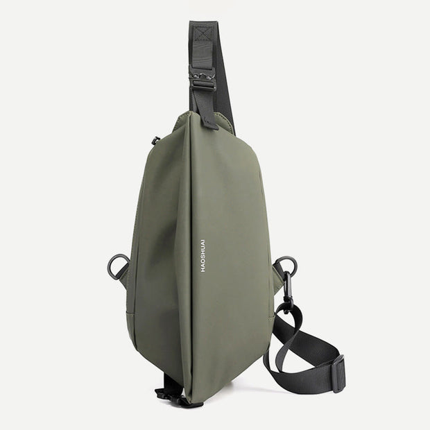 Sling Bag For Men Multifunctional Waterproof Casual Crossbody Chest Bag