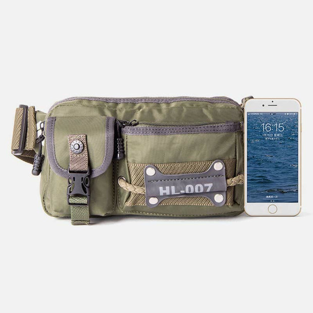 Tactical Waist Bag For Men Portable Oxford Utility Hip Pack