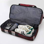 Travel Duffel Bag Sports Gym Shoulder Overnight Bag with Shoes Compartment