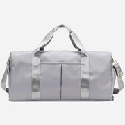 Travel Duffel Bag Sports Gym Shoulder Bag with Wet Pocket Shoes Compartment