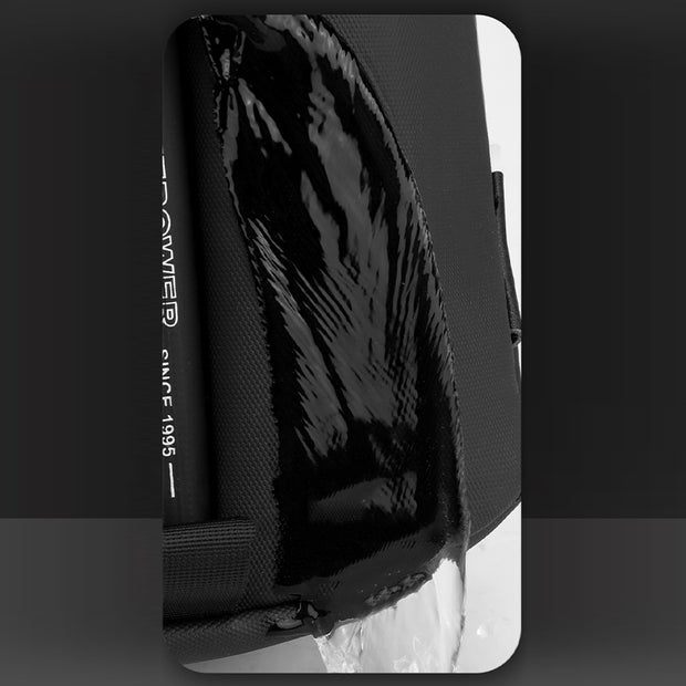 Large Chest Bag For Men Center Open Nylon Crossbody Bag