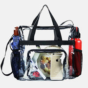 Large Capacity Waterproof Casual Transparent Handbag