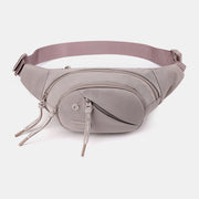 4 Layer Waist Bag for Women Lightweight Multi Pocket Functional Waist Bag