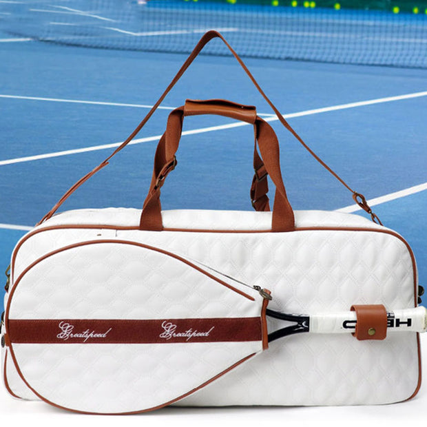 Detachable Racket Bag Women Men Padel Tennis Courtside Crossbody Bag