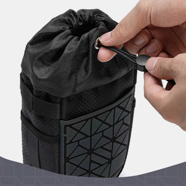 Bicycle Insulated Water Bottle Holder Bag Carrier with Shoulder Strap